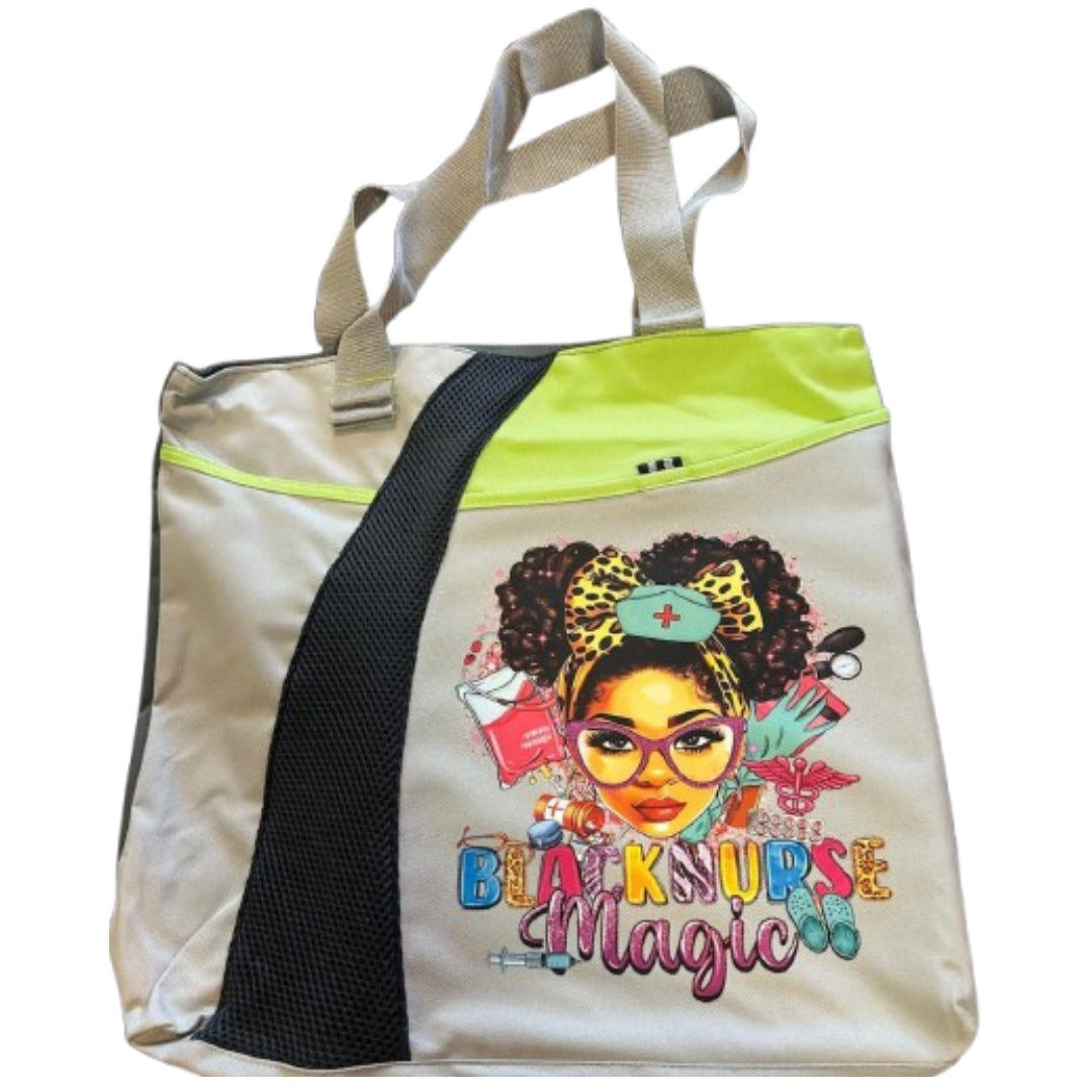 Black Nurse Magic tote